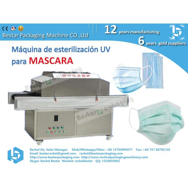 UV disinfectant sterilization machine for mask, food, skincare