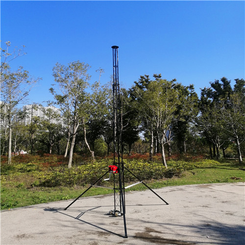 Aluminum 30M Max 100KG Self Supporting Lattice Tower