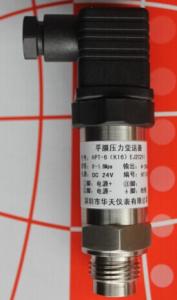 China Flat Diaphragm structure Sanitory Pressure transmittter HPT-9 wholesale