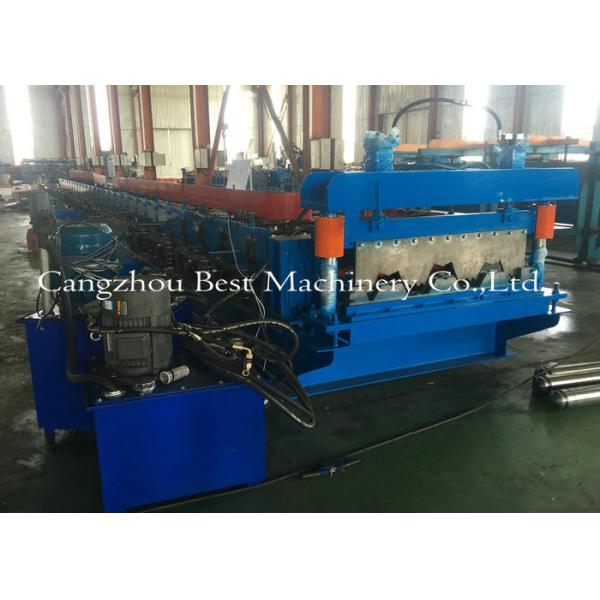 Automatic Steel Sheet Roll Forming Machine 1250 Mm Max Width With GI Material