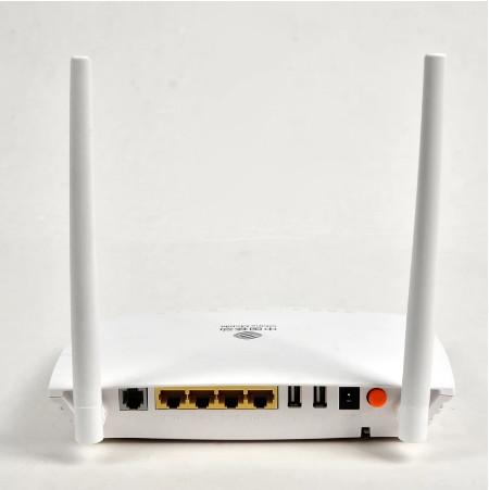 Quality GM620 1GE 3FE GPON ONT 2.4g 5g AC WiFi 1POTS 12V 1.5A FTTH Router for sale