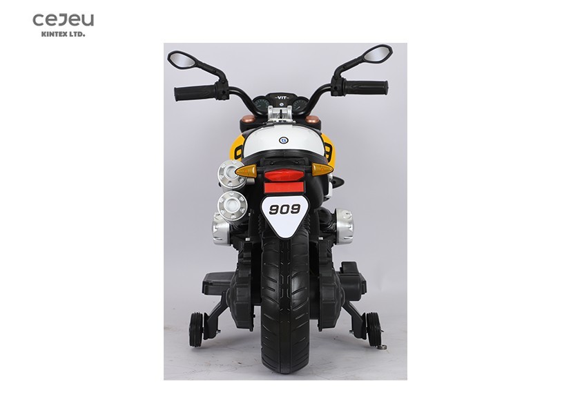 Ride On Electric Bike Toy USB Dual Drive 550 Motor Battery Display Unisex