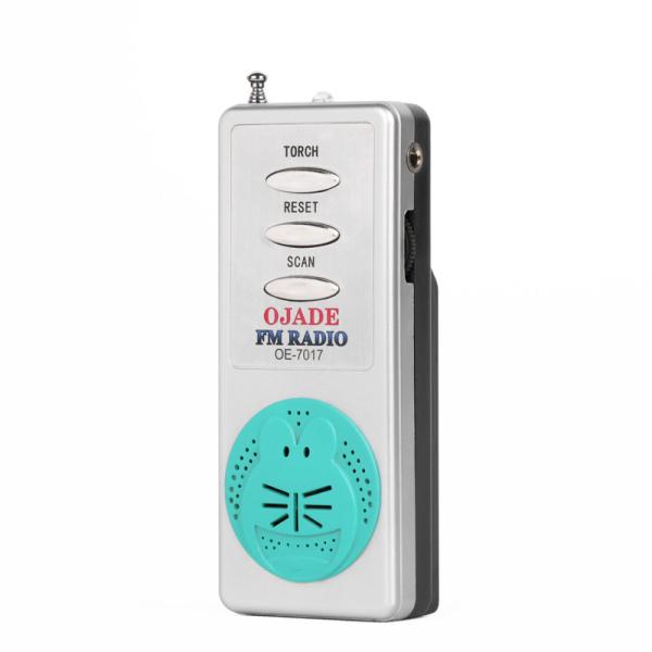 Quality Eco-friendly ABS Material Handheld FM Radio FM Frequency 88-108 MHz Auto Scan Radio for sale
