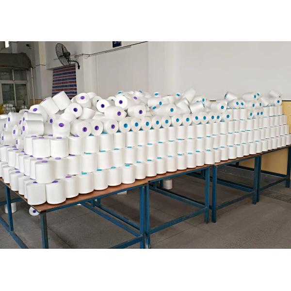 Ne 20S/4 Close Virgin Dope Dyed Multi Color Industrial Sewing Thread For Shoes