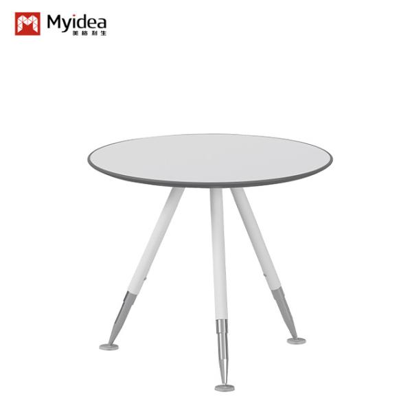Quality Negotiation Tables High Stability and customization Easy-to-Install Snow Mountain White Counter Top for sale