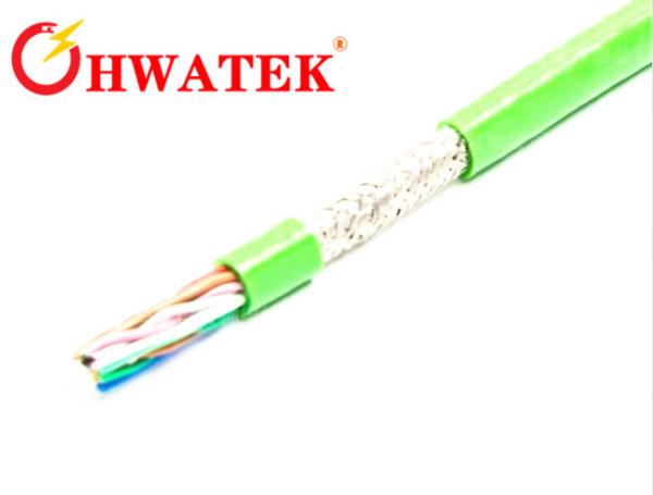 Quality Braided Flexible Cable TPE Insulation For Connecting Servo Controller And Motor for sale