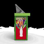 Solar Powered Smart Bottle Reverse Vending Machine Barcode Matching