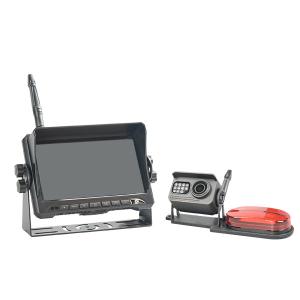 China Night Vision 7 Inch Auto Backup Camera Monitor System With LED Lamp wholesale