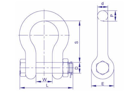 OEM Load pins with Shackle for crane PRESSURE SENSOR Analog SENSOR
