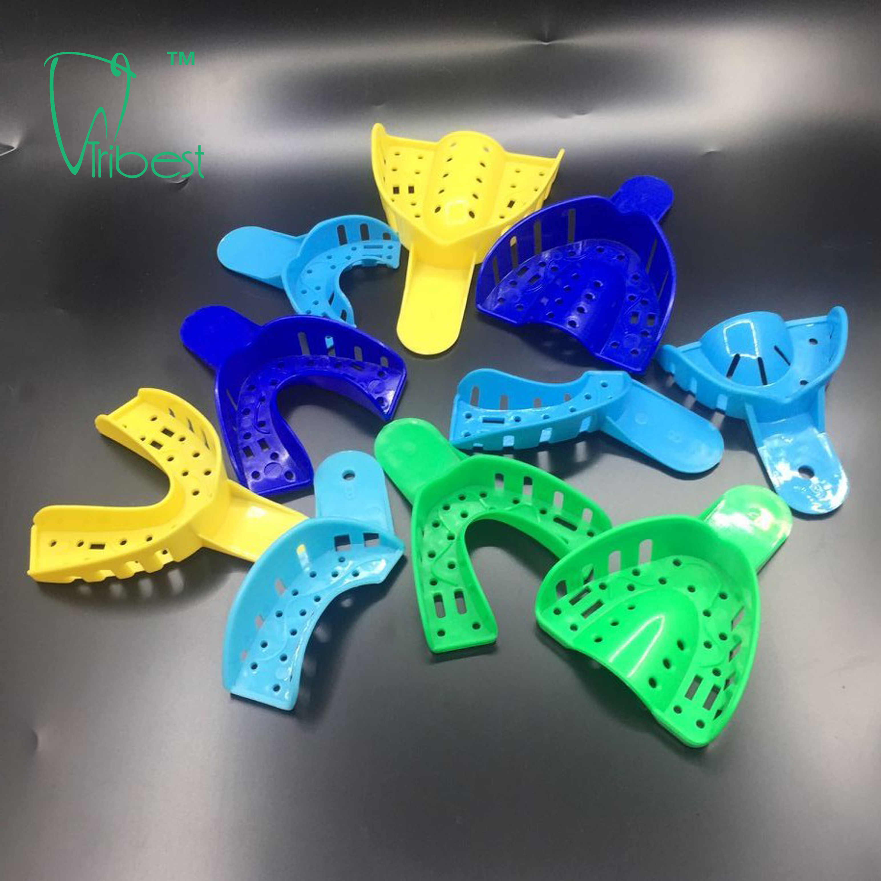 ABS Plastic Dental Impression Trays , Orthodontic Impression Trays