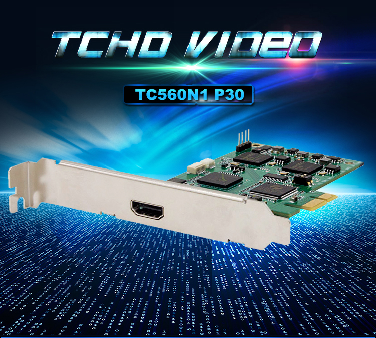 4K UHD Live Streaming Game Capture PCI TV Capture Card With Software Compression