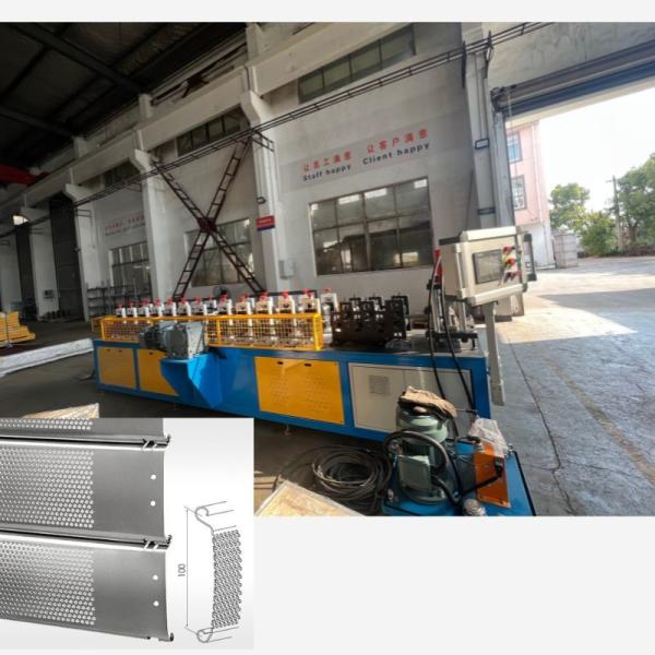 Quality ISO Certificate 75mm 100mm Shutter Galvanized Metal Industrial Rolling Shutters Roll Forming Machine for sale