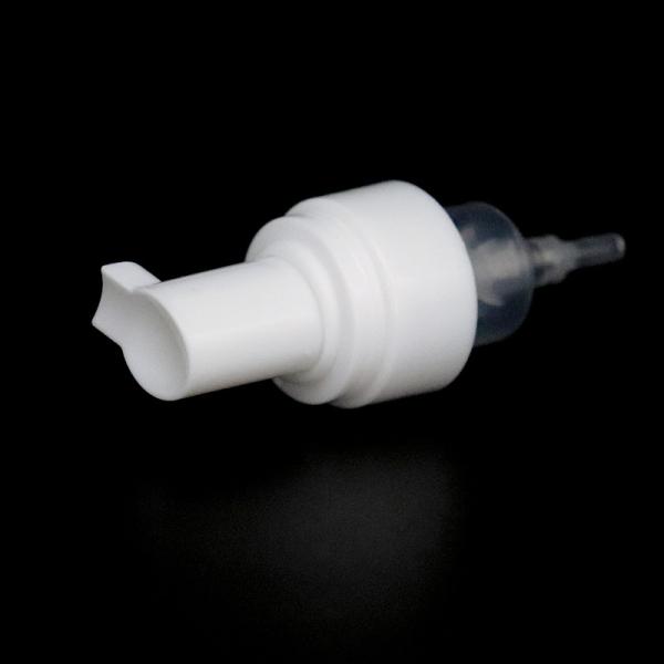 White Disposable 24mm PP Plastic Foam Pump for Hand Sanitizer Dispenser