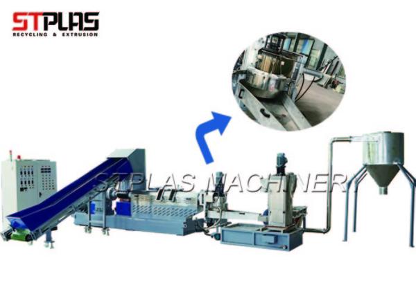 Quality High Temperature Plastic Recycling Pellet Machine With Pressure Sensors for sale