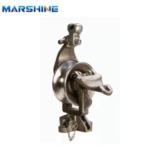 China Universal Stringing Block Aluminum Pulley Block Power Roller Stringing Equipment on sale