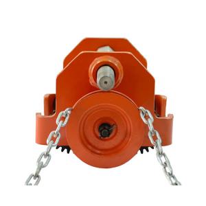Electric Powered Mechanical Lifting Devices Gear Trolley With Chain Block