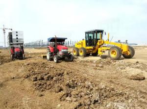 China 215HP Articulated Frame Assists The Front Wheel Motor Grader Front Blade CLG4215D wholesale