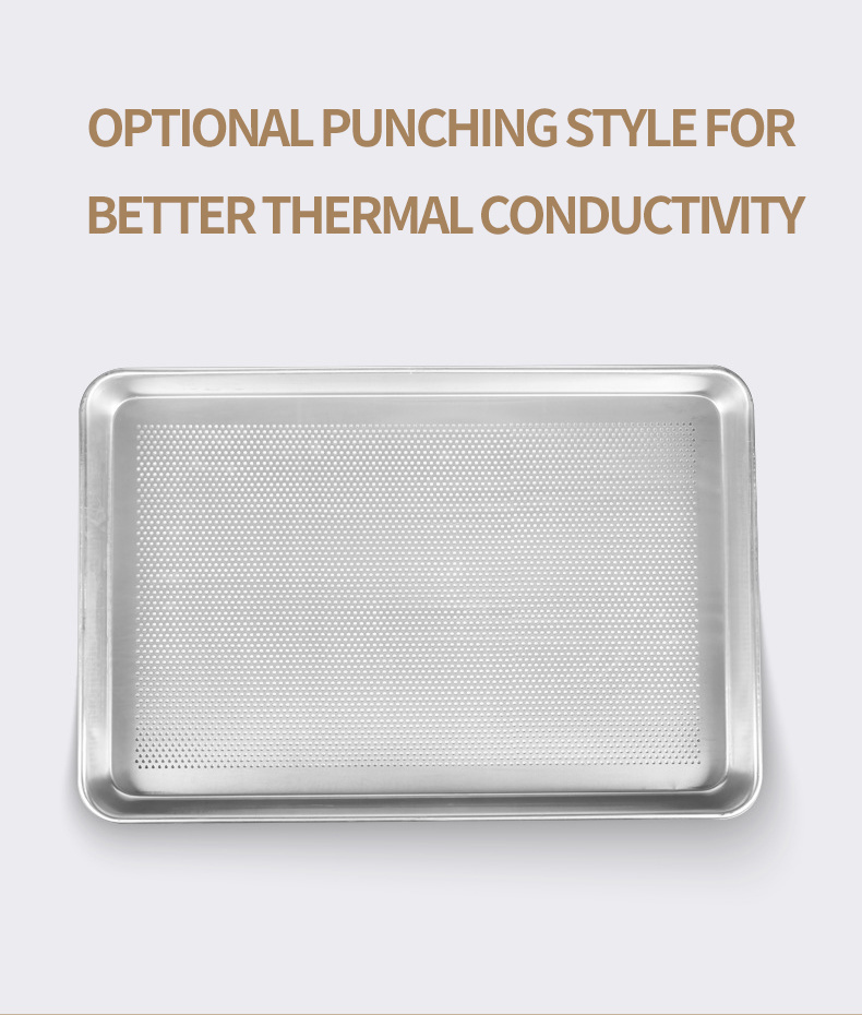 Bread Baking Tray Pizza Pan Baking Oven Food Serving Tray Food Container Pan
