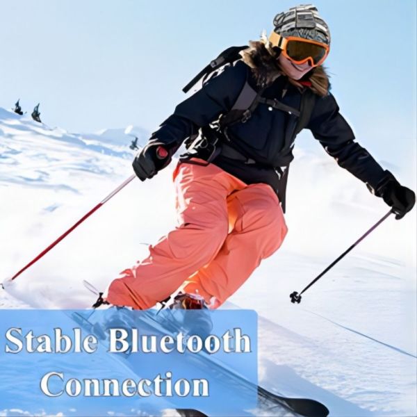 Winter, Hiking, Climbing, Jogging Bluetooth Beanie Hat With Wireless Headset BT5.0