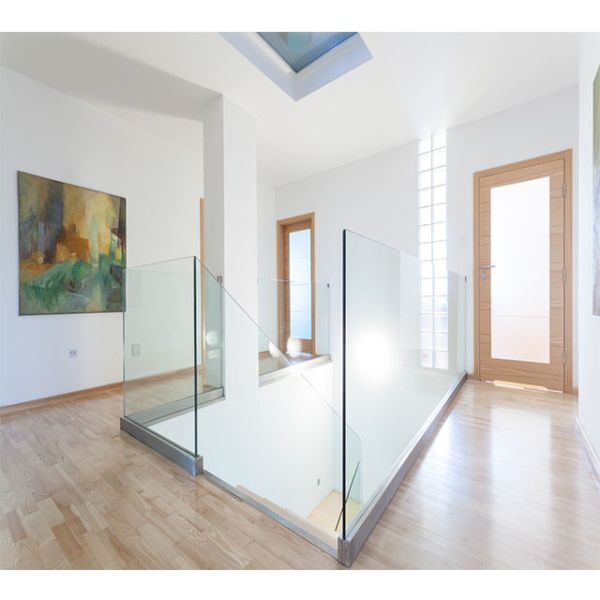 Outdoor Aluminum Balustrade Glass Fence Laminated Glass Balustrades