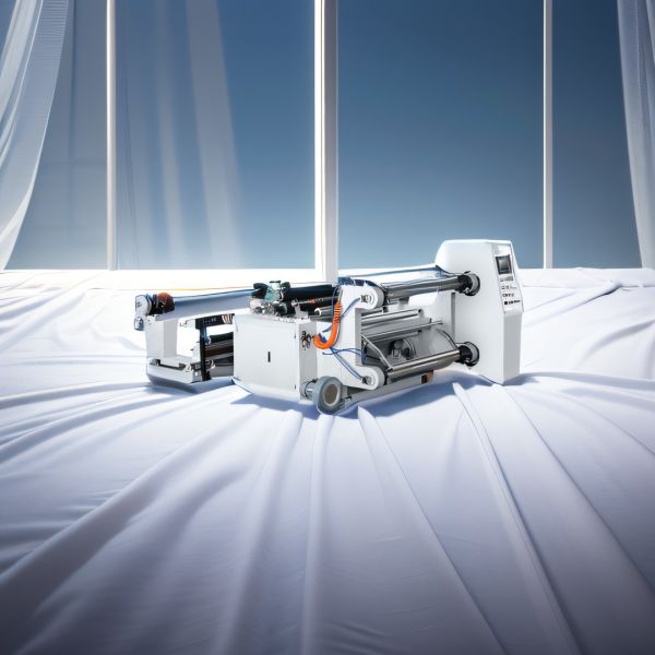 Auto Material Loader PLC Touch Screen Horizontal Slitting And Rewinding trimming Machinery 1000/600mm 200m/Min