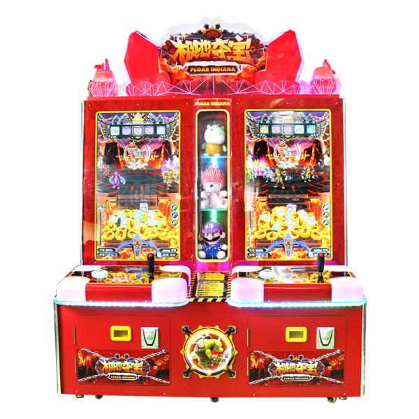 Quality Cube Coin Prize Machine / 2 Player Arcade Cabinet for Shopping Malls for sale