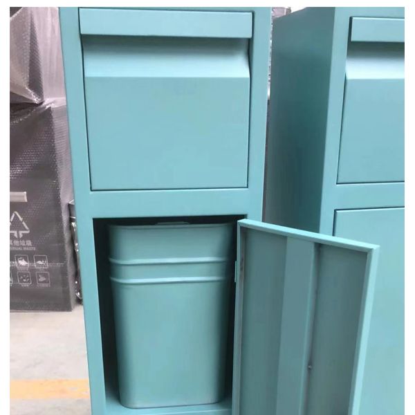Custom Stainless Steel Garbage Bin Recycling Bin Battery Recycle Bin Waste Management