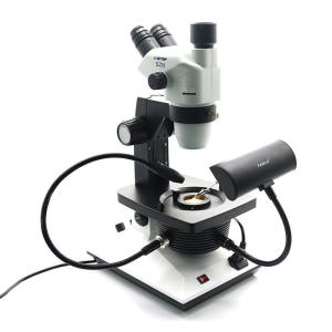 China Trinocular Gemology Microscope With CCD latest Lighting System Zoom ratio 6.7:1 wholesale