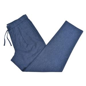 China Fashion Personalised Mens Pants Casual Pants 100% Cotton Navy Mel wholesale