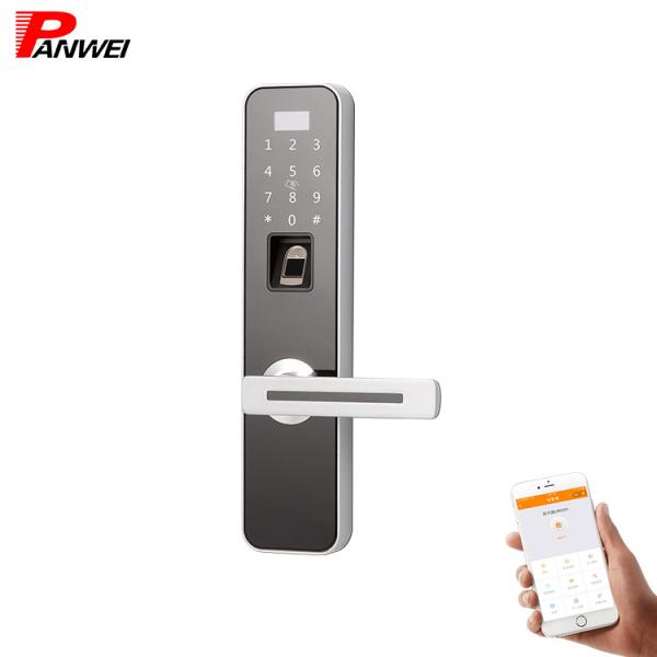 Quality Remote Control APP Door Lock /Fingerprint Scanner Door Lock Support Mobile Bluetooth Application For Apartment for sale