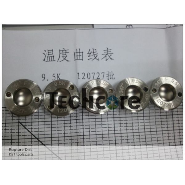 RD Sampler DST Drill Stem Test Tools Rupture Disc Of RD Safety Circulating Valve