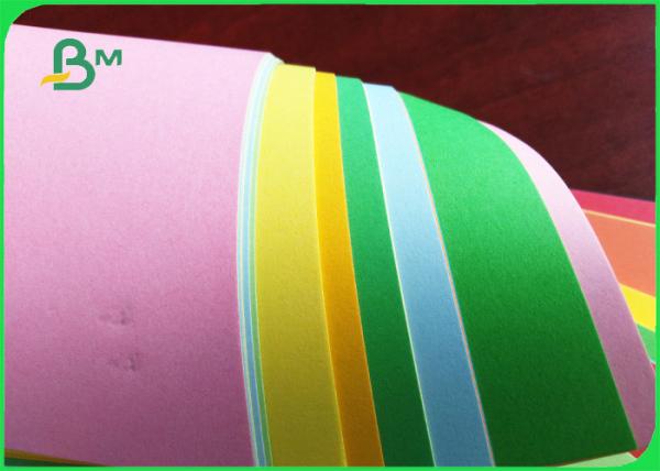 Quality 80gsm Virgin Colour Bristol Paper Color Offest Paper 550 x 645mm for Hand art for sale
