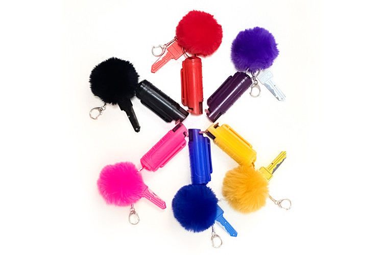Mini 20ml OEM Key Chain Pepper Spray For Female Self Defense