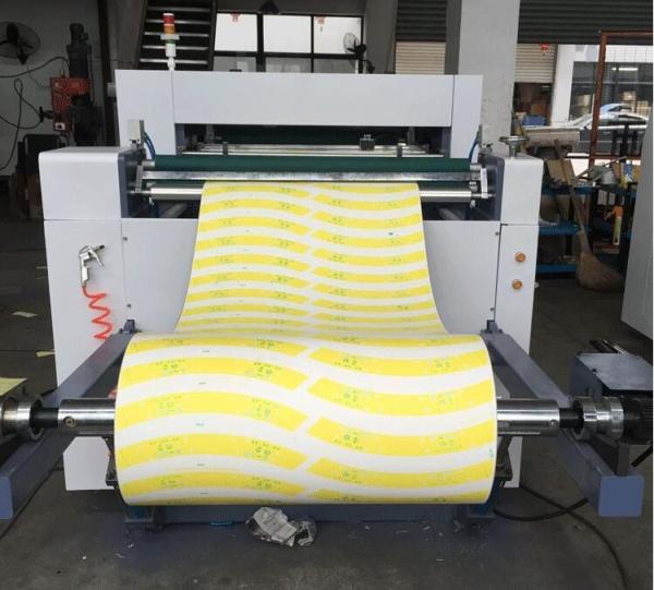 Quality Flat Creasing Paper Plate Die Cutting Machine , High Speed Paper Cup Cutting Machine for sale