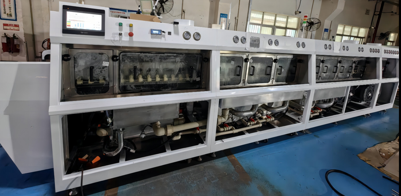 Stable Semiconductor Cleaning Machine , Anti Corrosion Automated In Line Cleaner