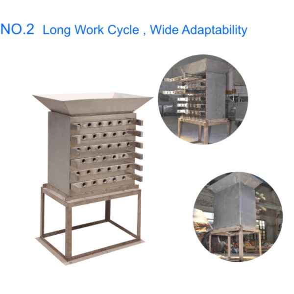 8 Layer Permanent Magnetic Separator 6 Piece 25mm Suitable For Plastics Industries