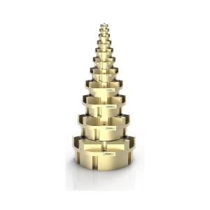 Customizable 3 Jaw Pneumatic Gripper Parallel End Of Arm Grippers