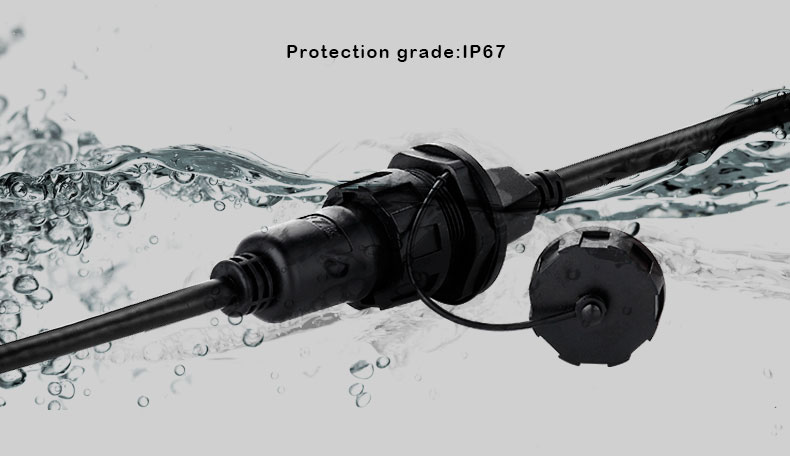 Cnlinko Ip67 Waterproof Usb 2.0 Connector Usb Female Usb2.0 Extension Cable Connector