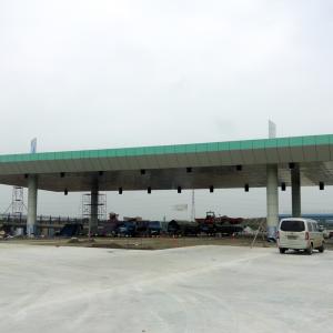 China Prefabricated Toll Plaza Construction Building 50mm 150mm Roof wholesale