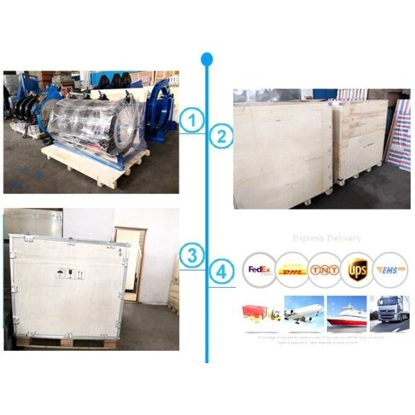 Pipe Fitting Welding Machine , 7.25KW Hdpe Electrofusion Welding Machine