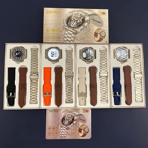 Body Temperature Bracelet Smart Watches For Outdoorsmen Z83max 1.52 Inch Screen