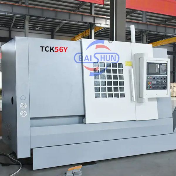 TCK40 Slant Bed Cnc Turning Centers Metal Machining Center Lathe