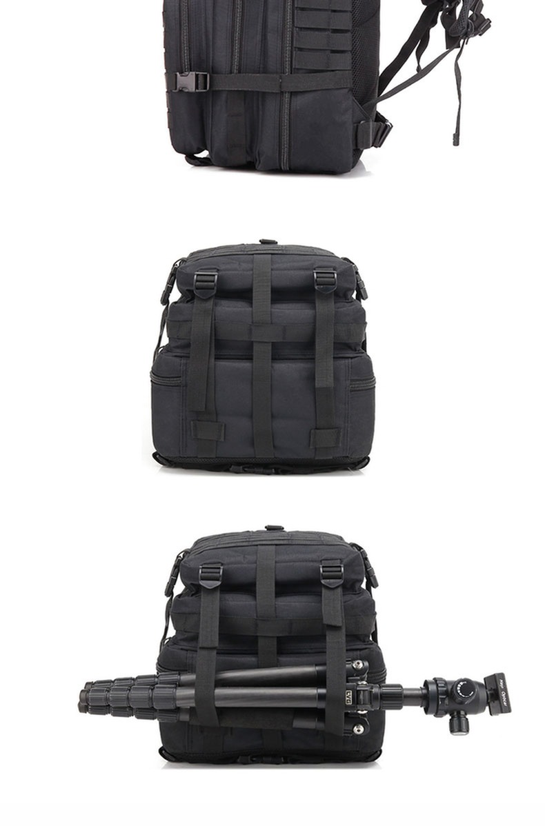 Zipper Hasp Closure Waterproof Backpack for Outdoor Exploration and More