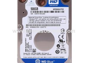 China 2.5&quot; Western Digital Blue WD5000LPVX 500GB 5400 RPM 8MB SATA Laptop Hard Drive wholesale