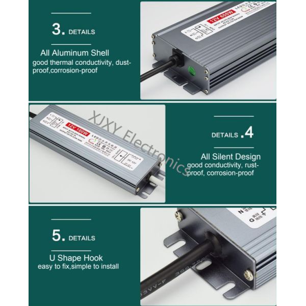 Light Box 1.67A 24V 40W Power Supply Waterproof LED Light Strips Ultra Thin