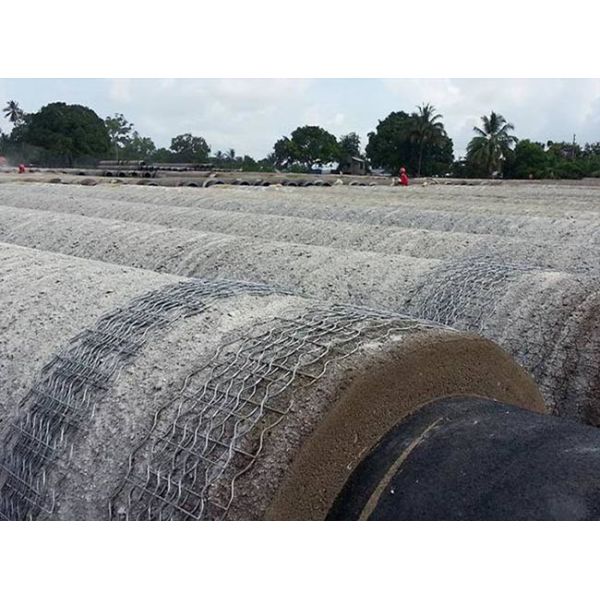 2mm Galvanized Welded Wire Mesh 190.5mm Width for Pipeline Reinforcement