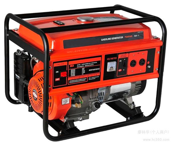 Quality Muti-fuel Durable 5000w Portable Gasoline Generator for small power machine use for sale