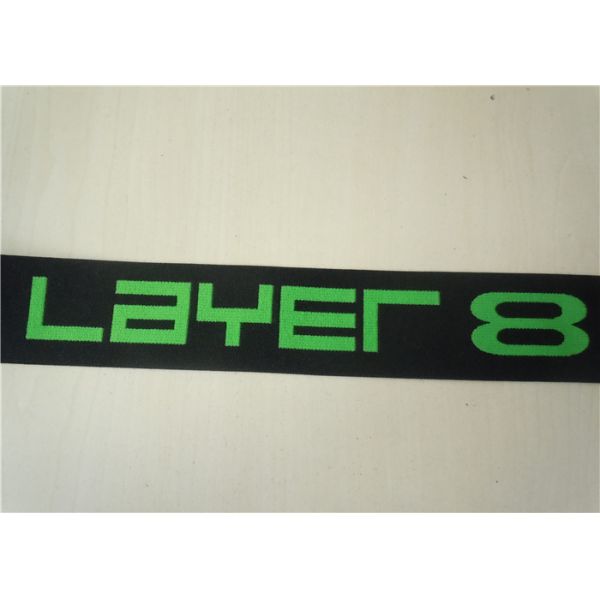 Customized Polyester nylon jacquard elastic waistband for men's underwear
