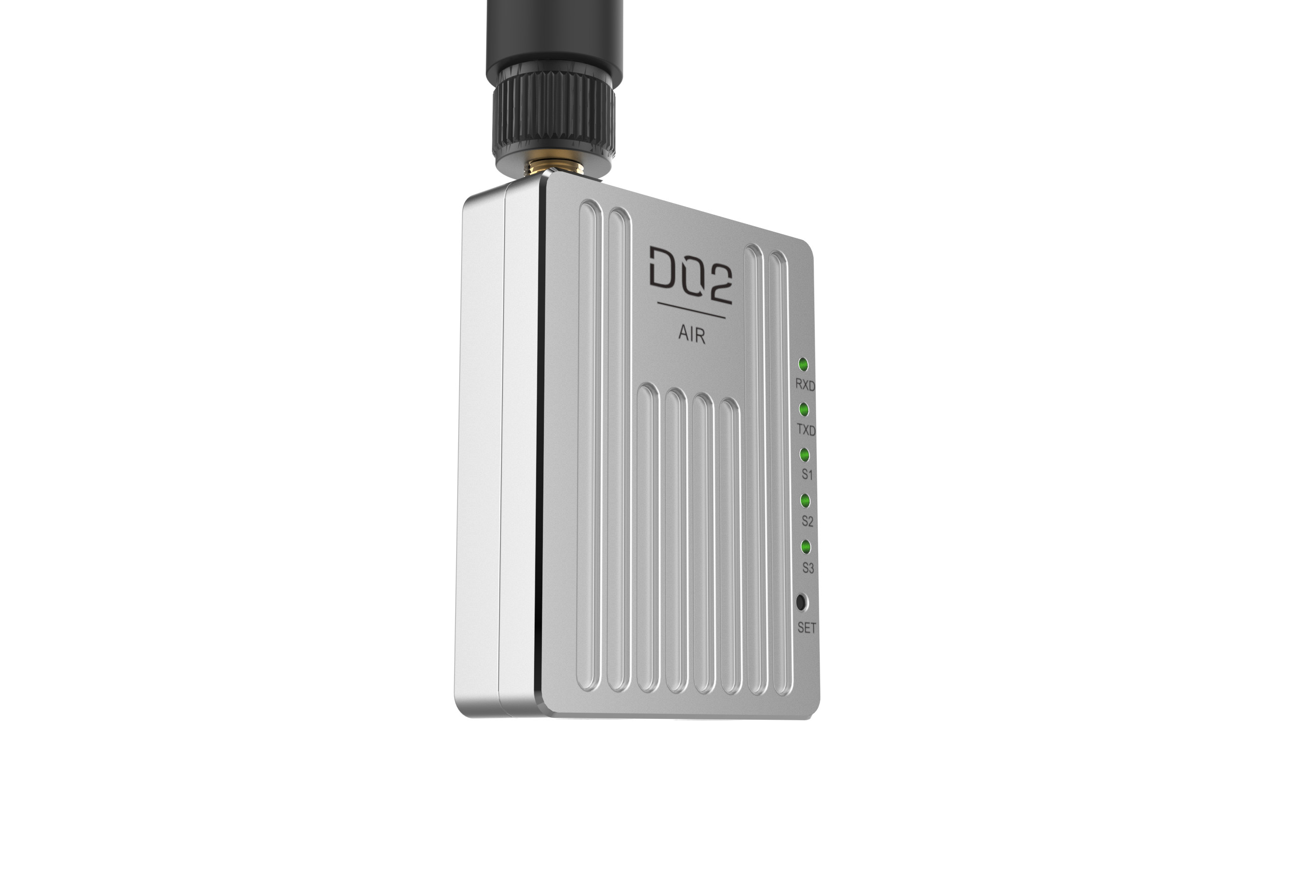 D02 data link has three frequency bands and supports point-to-multi, relay and point-to-multi modes with 30km range.
