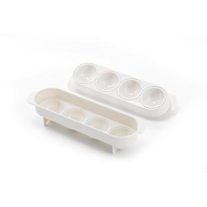 CE EU Silicone Kitchenware Products 115g Spherical Ice Cube Tray With Lid